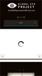Mobile Screenshot of globaleyeproject.org